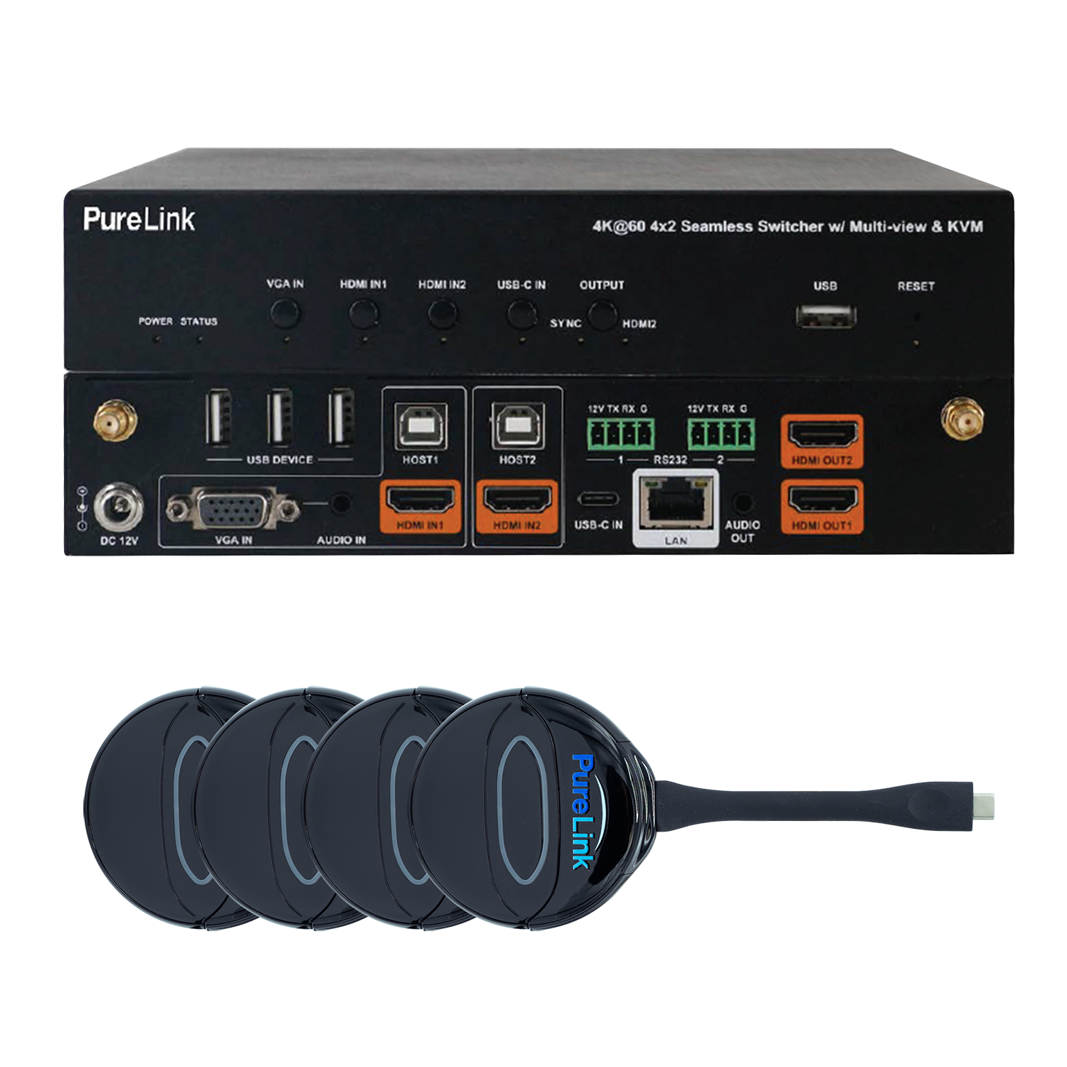 Eight Source 4K Multi-Viewer Collaboration Hub