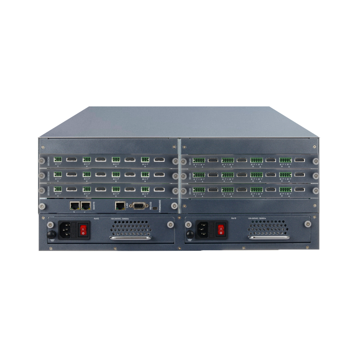 12×12 Media Axis 2™ 4K60 Cross Platform Matrix Switcher Frame