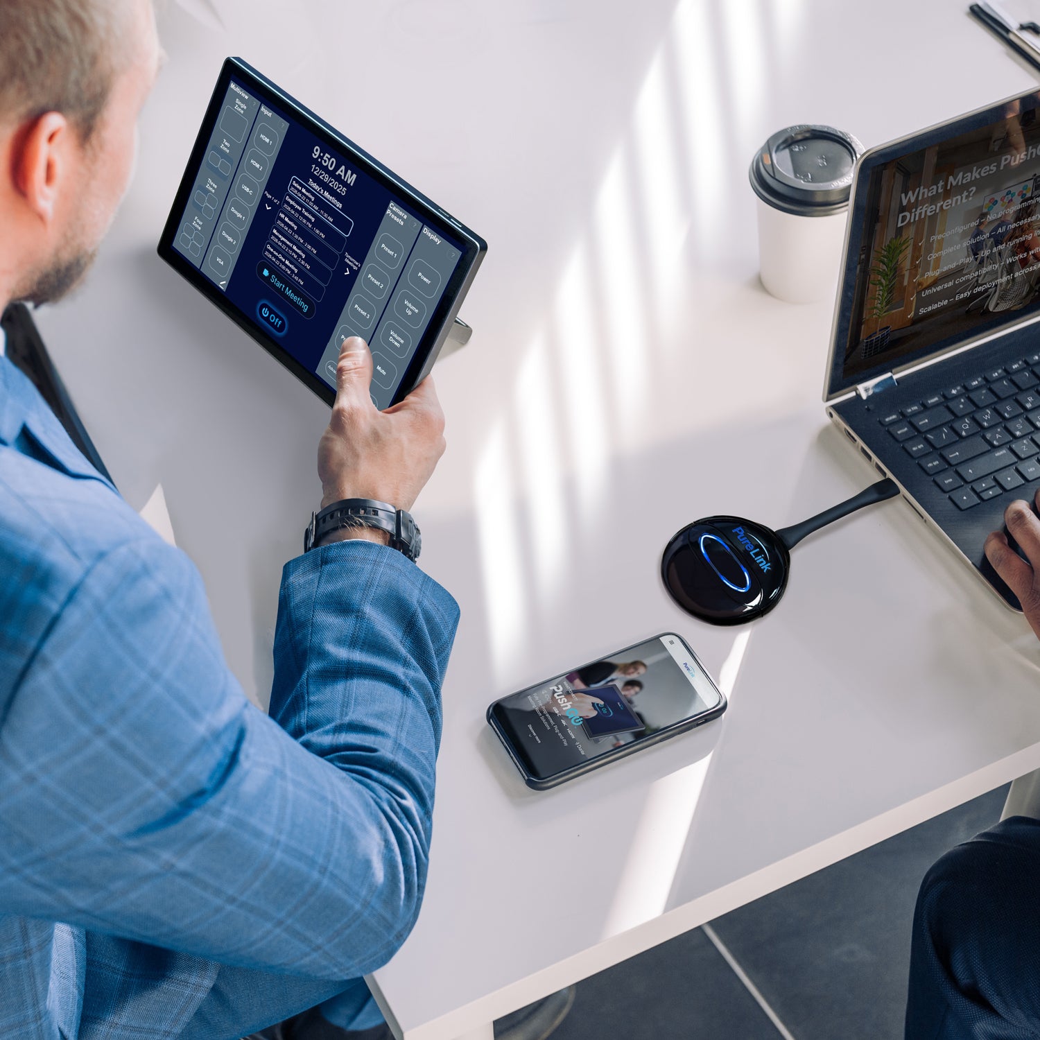 PushGo Taos – Collaborative Plug-and-Play Meeting System