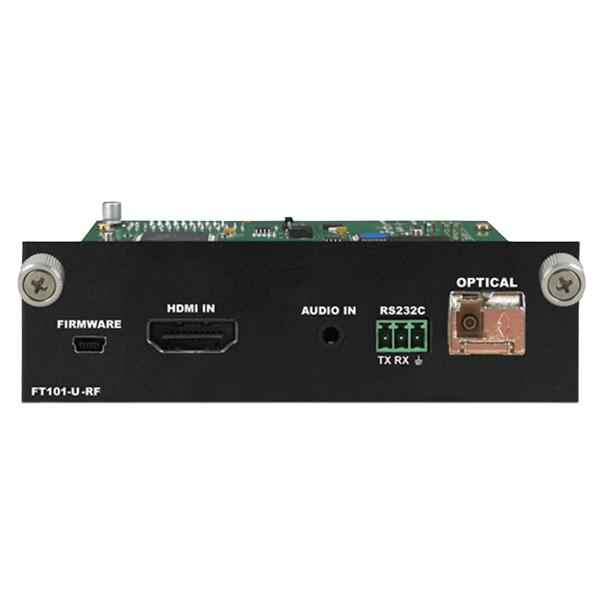 4K HDMI to 1LC Fiber Optic Transmitter with RS-232