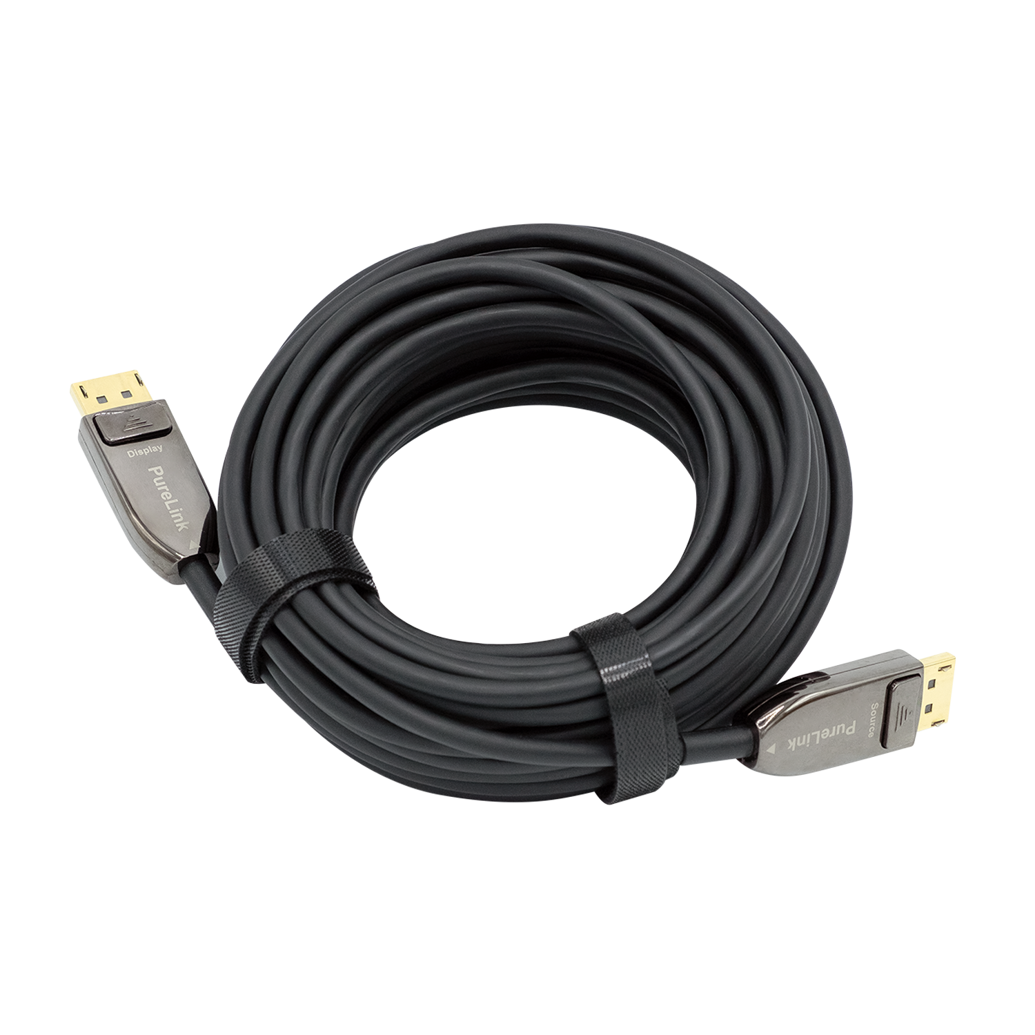 DisplayPort 1.4 Fiber 8K High Performance Cable with Pressure Lock Connectors