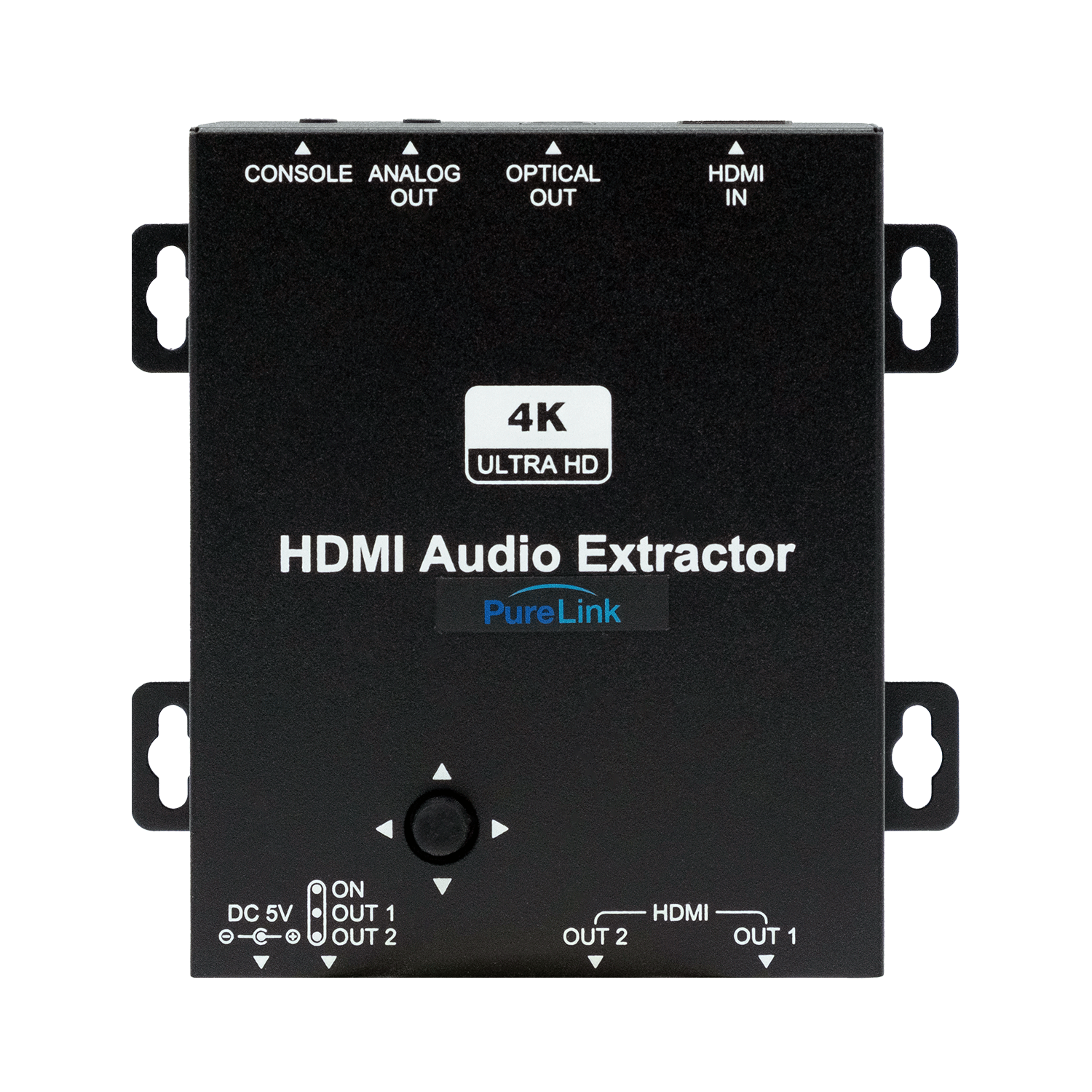 4K60 HDMI 1×2 DA with Audio Extraction & Scaling