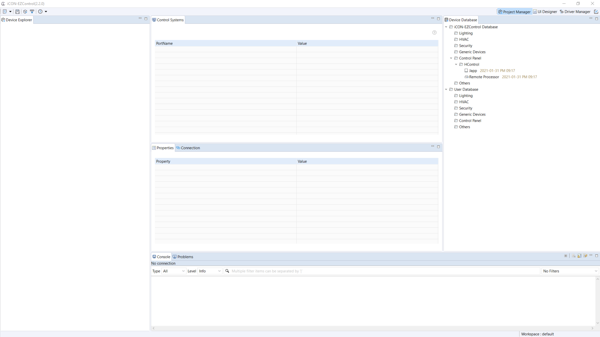iCON EZControl™ Software Platform