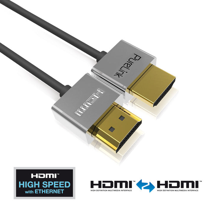 ProSpeed Super-Thin HDMI Cable with TotalWire Technology - Gray