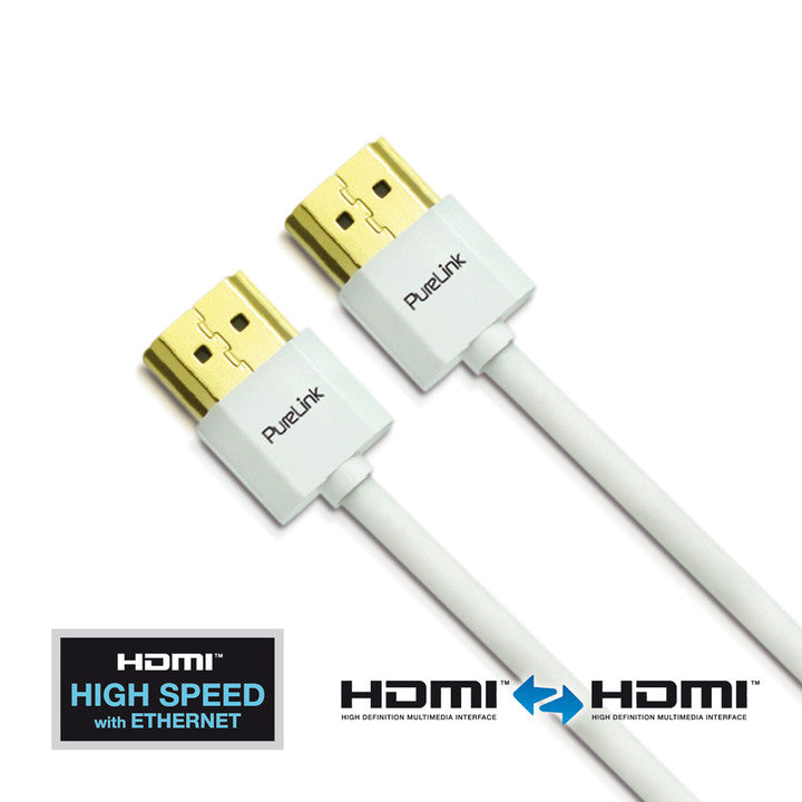 ProSpeed Super Thin HDMI Cable with TotalWire Technology - White
